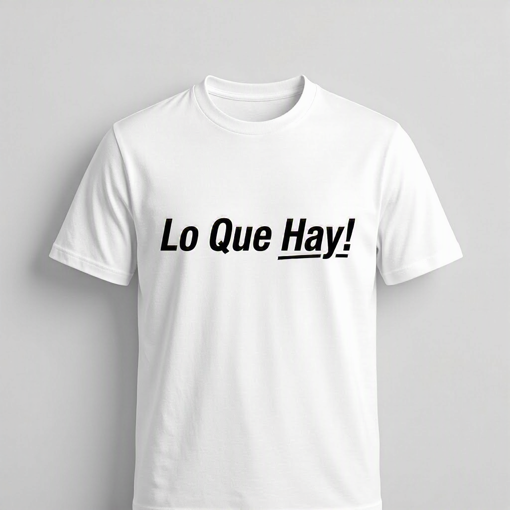 Lo Que Hay premium tee
